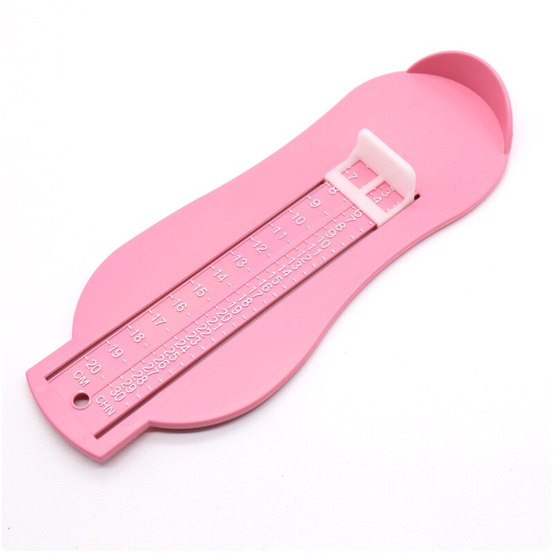 Kid Infant Foot Measure Gauge Shoes Size Measuring Ruler Tool Baby Child Shoe Toddler Infant Shoes Fittings Gauge foot measure: light pink