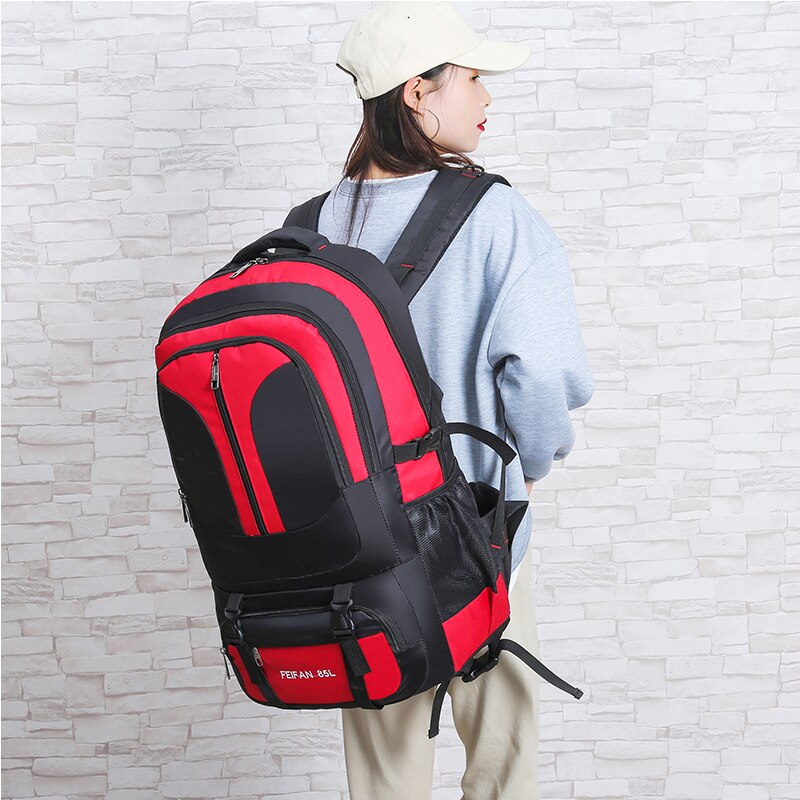 85L unisexe Oxford sacs à dos voyage sac à dos hommes sports de plein air sacs trekking sac à dos escalade randonnée Camping sac à dos pour homme