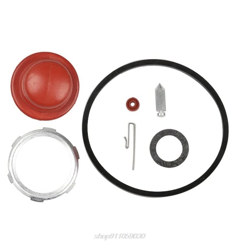 Carburetor Float Bowl + Needle Seat Kit + Primer Bulb for Tecumseh 631867 631021B 631021A 631021 36045A D15 20