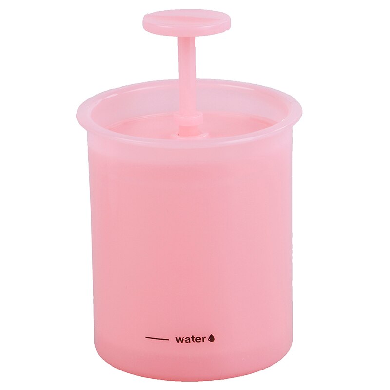 Portable Foam Maker Cup Bubble Foamer Maker Facial Cleanser Foam Cup Body Wash Bubble Maker Bubbler for Face Clean Tools: Pink