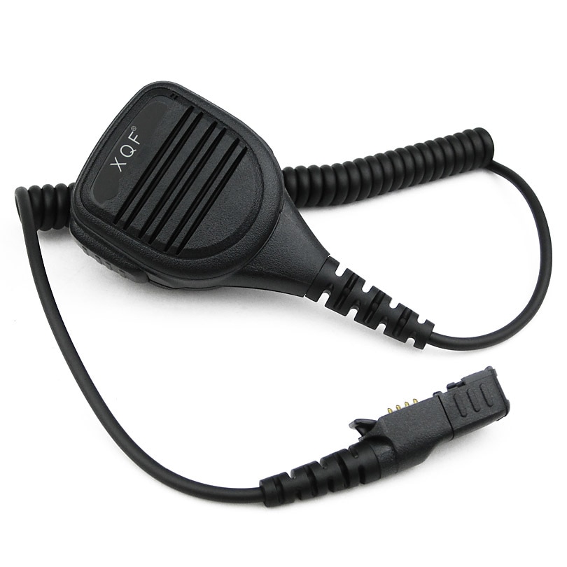 XQF schwer Pflicht Schulter Lautsprecher Mikrofon Mic für Motorola Radio Tetra MTP3550 MTP3500 MTP3250 MTP3200 MTP3100 Walkie Talkie