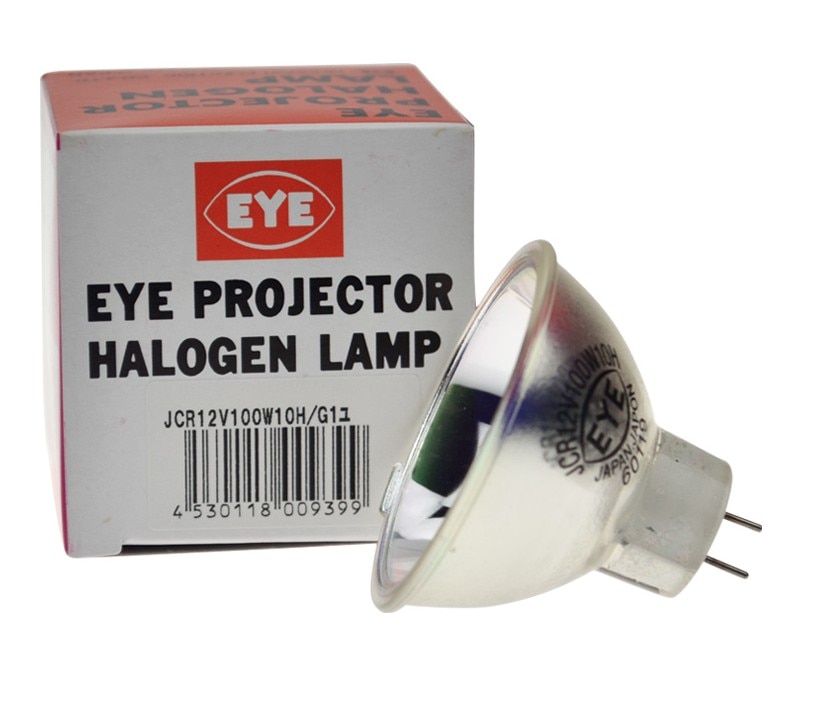 EYE JCR 12V100W10H,12V 100W projector halogen lamp,JCR12V100W10H 60119 AOI SMT microscope,JCR12V100W10H G1,Iwasaki electric bulb
