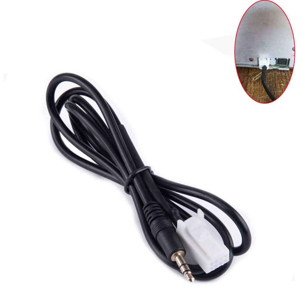 Brand Aux Auto Adapter 8 Pin Plug Audio Kabel Geschikt Voor Suzuki-Swift/Vitra/Jimni/plima/Excellence Hrv/Clarion Cd Audio # K: Default Title