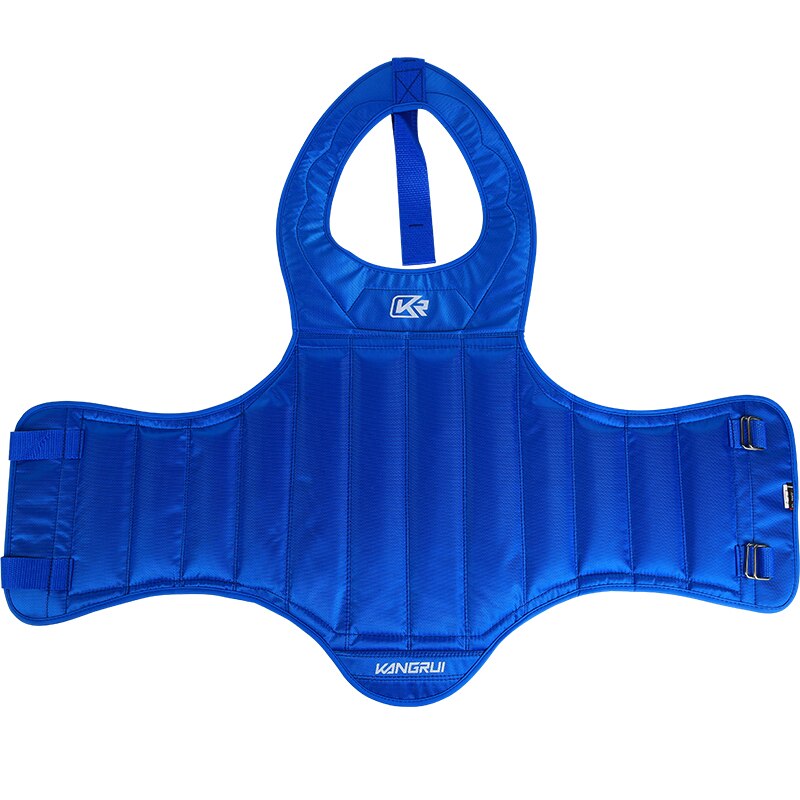 GINGPAI Waist Guards Karate Sanda Boxing Vest Gear Training Sport Pad Taekwondo GYM Taekwondo Adults Chest Protector Breast Pad
