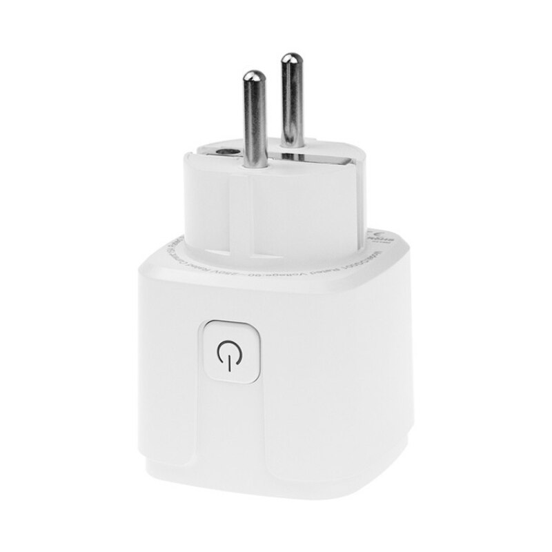 Smart Plug WiFi Socket EU 16A 100-240VPower Monitor Timing Function Tuya SmartLife APP Control Work With Alexa Google Assistant: 6PCS