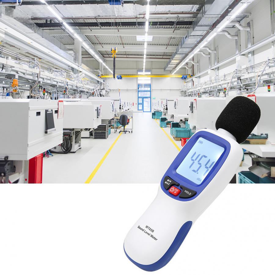 Capteur de niveau sonore décibel mètre tenu dans la main Mini sonomètre numérique compteur de bruit décibel compteur Bluetooth testeur de son moniteur