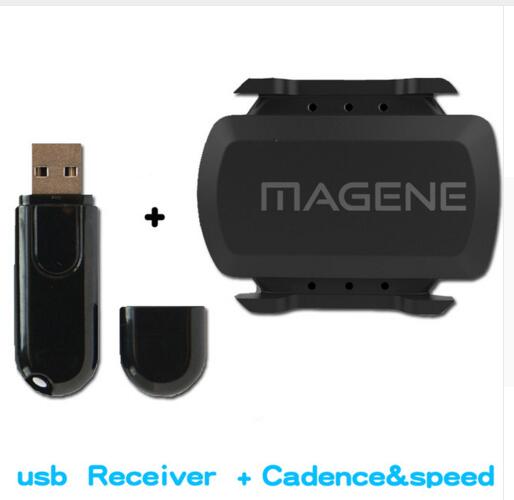 newest Magene usb ant + sensor Data Heart Rate Receiver Compatible Garmin Forerunner Stopwatch Series Bicycle Computer ANT+ USB: 5