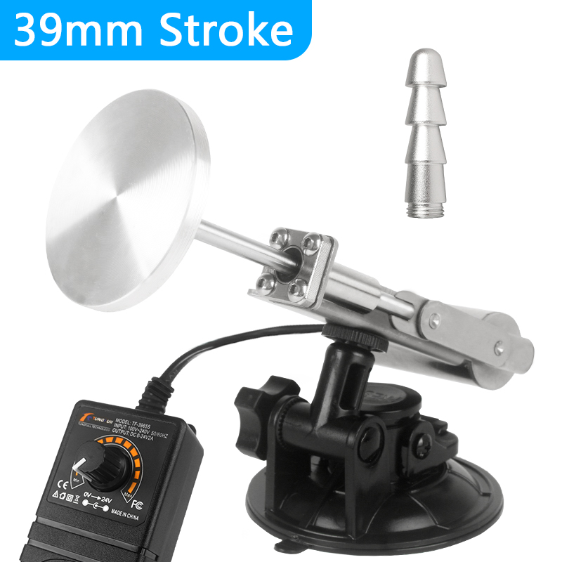 39mm/45mm Stroke Telescopic Linear Actuator With 60mm Suction Cup Mini DC Reciprocating Mechanism Motor 100V-240V 30~350RPM