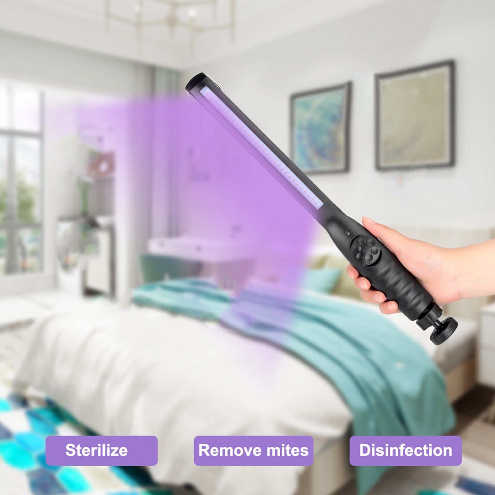 40LED UV Lamp Maintenance Lamp Household Portable Uvc Ray Ultraviolet Lamps Household Portable Inspection and