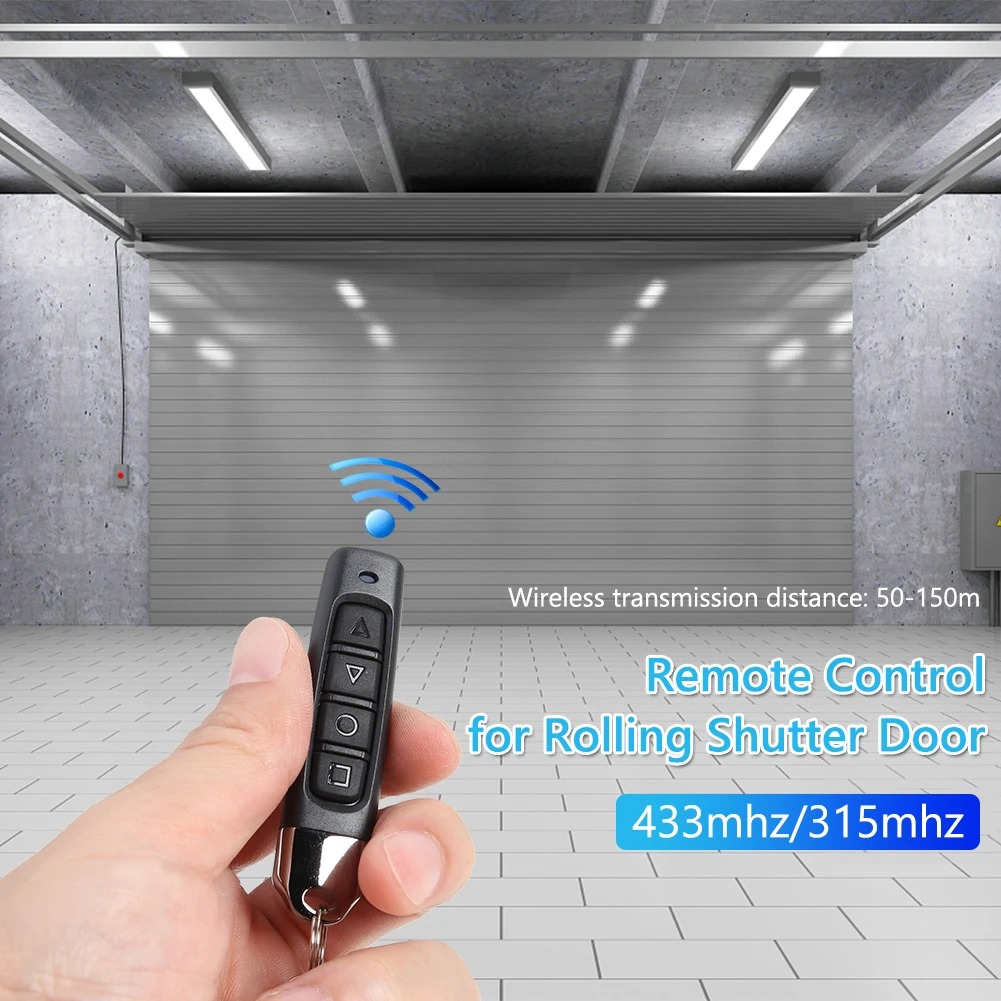 Germa 1/5 Stks 433Mhz Kopieer Afstandsbediening Elektrische Garagedeur Opener Draadloze Controll Duplicator Kloon Klooncode Zender