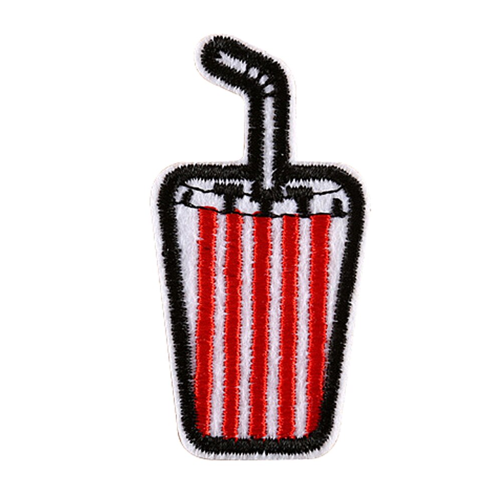 Flamingos Patches Iron Embroidered Patch for Clothing Stick on Badge Paste Sew on Bag Pants: 8C