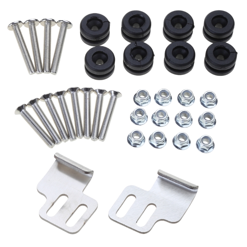 Motorbike Frame Mount Bracket Accessory Motorcycle Side Luggage Case Fasteners