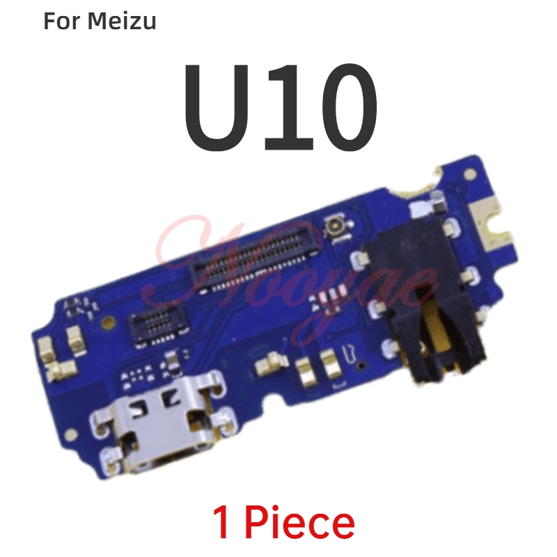 Para Meizu M5C M710H M5s M5 mini M6s M6 M8 M2 M3 note M3s U10 U20 M6t puerto de carga USB, puerto de carga, Cable de micrófono flexible: Flex for U10