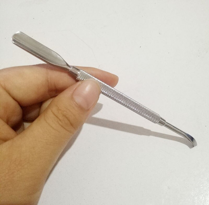 EasyNail-lima de uñas, removedor de cutículas, cortador de manicura, empujador de cutículas de acero inoxidable, , 1 ud.