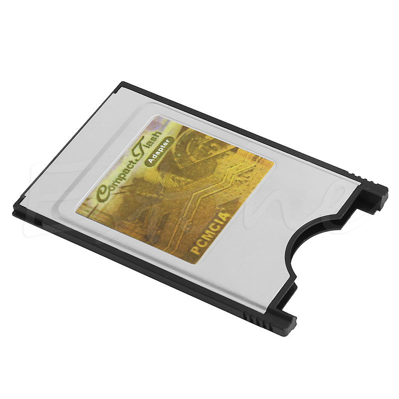 Compact flash cf till adapter kortläsare pc-kort pcmcia för bärbar dator