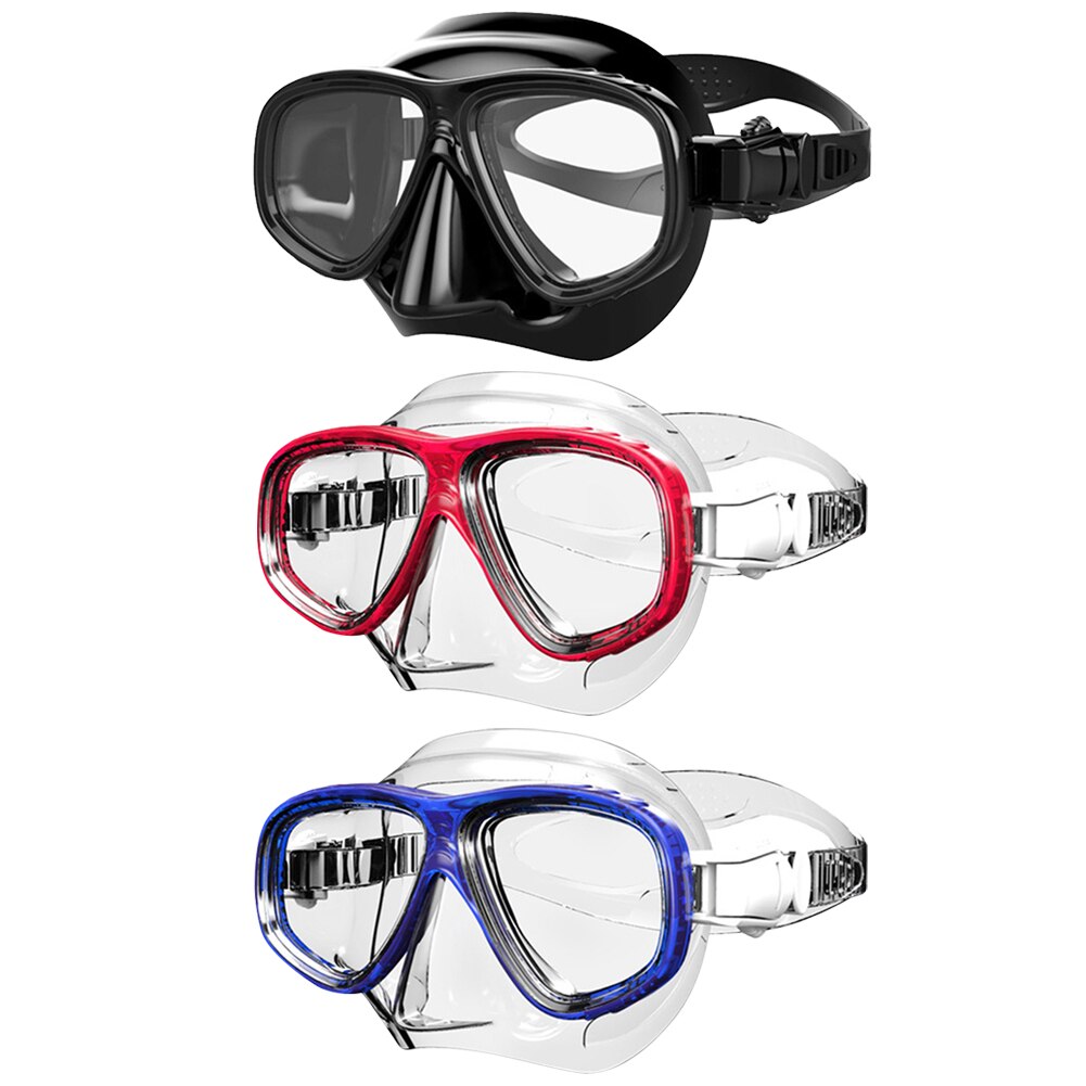 Máscaras de buceo para adultos, gafas de esnórquel antiniebla, accesorios para piscina subacuática