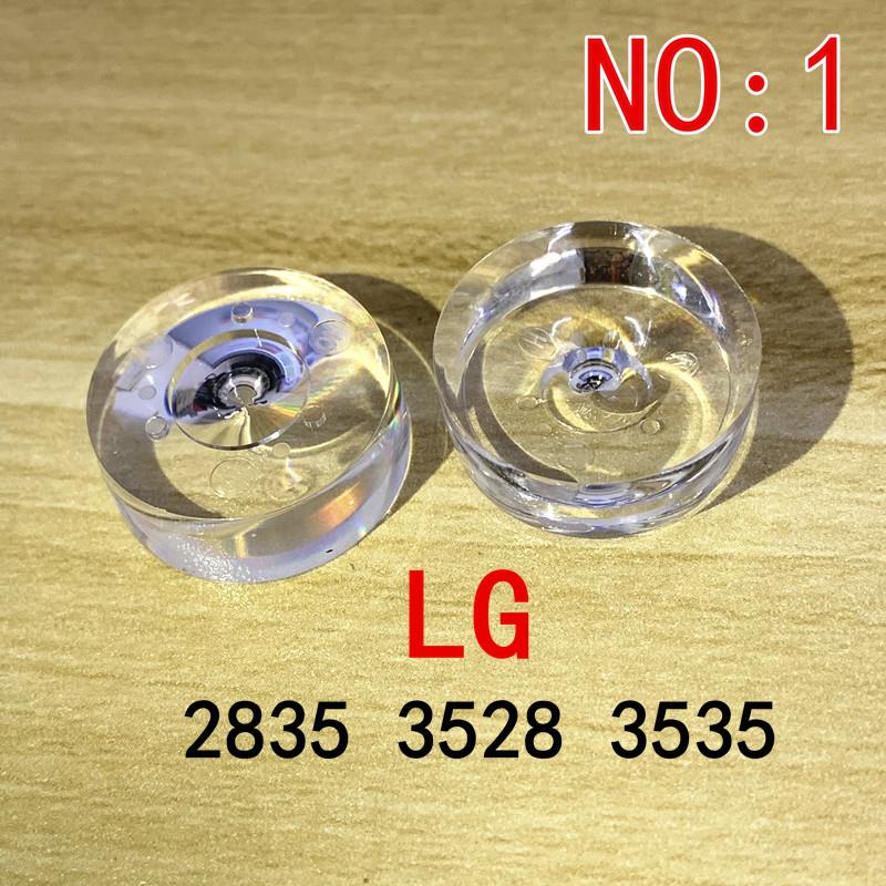 50PCS/Lot SMD LED Optical Lens 2835/3535 Diffuse Reflection Len For LG innotek TV Backlight Article lamp and Light box: NO1