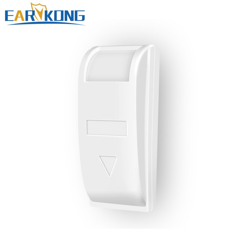 Wired Passive Window Curtain Infrared Detector PIR Motion Sensor Support Temperature Compensation For Home Alarm