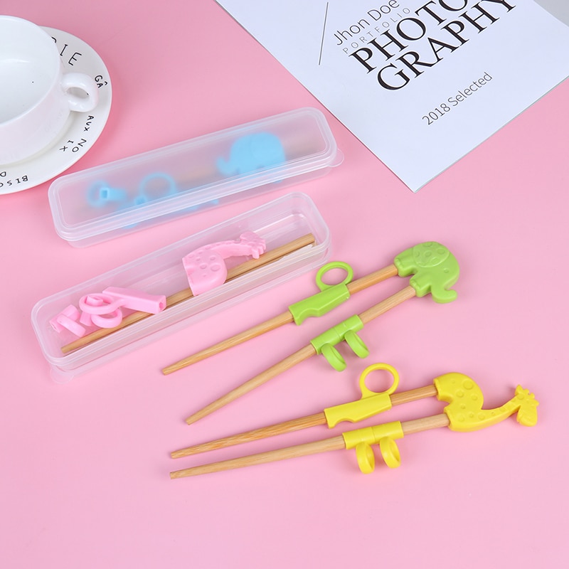 1Pair Learning Training Chopsticks For Kids Chinese Chopstick Learner
