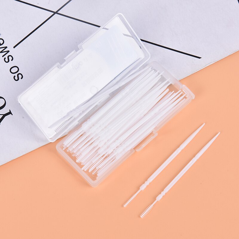 40Pcs/box Dental Floss Flosser Picks Teeth Toothpick Stick Tooth Clean Oral Care