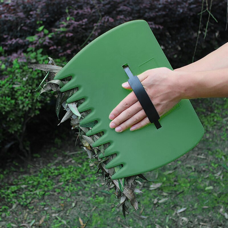 Pelle à feuilles Portable, outils à main de jardin, outil de coupe de feuilles Portable, pelouse, cour râteaux à main, ramassage de pelles à feuilles 2 pièces/ensemble