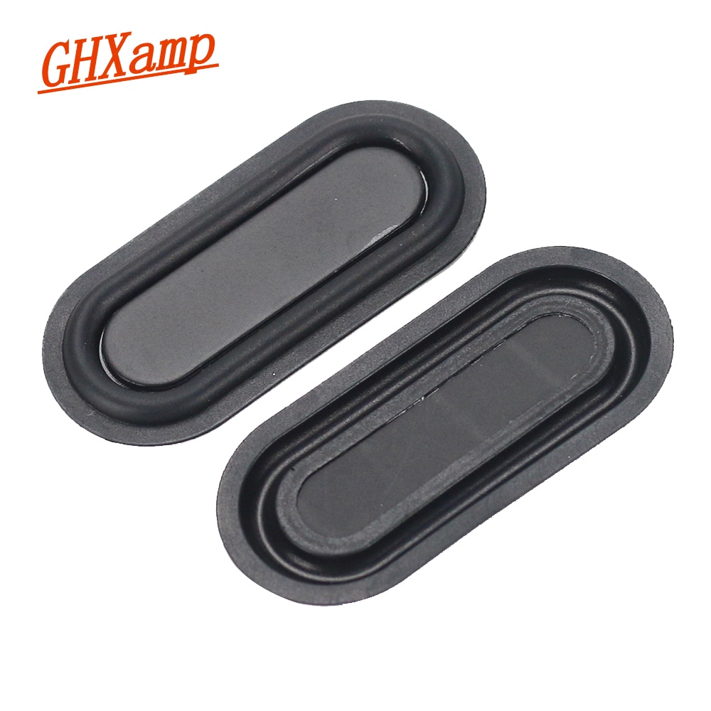 GHXAMP 2PCS 70*32 MM Bass Radiation Passive Radiator Speaker Rubber Woofer Vibration Membrane For Subwoofer Speaker DIY