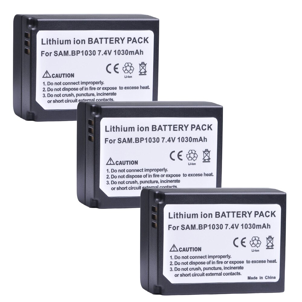 1pc BP-1030 BP 1030 Ersatz Batterie für Samsung NX200 NX200RS NX210 NX2000 NX300 NX1000 NX1100, BP1030B, BP1130 Batterie