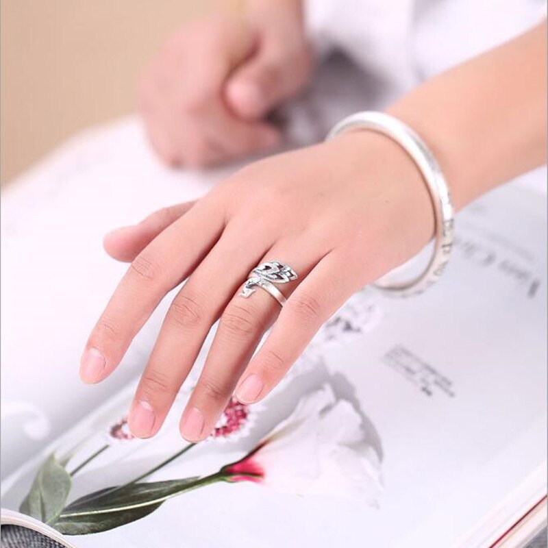 Charmant Open Pauw Ring Voor Vrouwen Vintage Boho Party Ringen Gothic Punk Sieraden Cadeaus Voor Meisjes