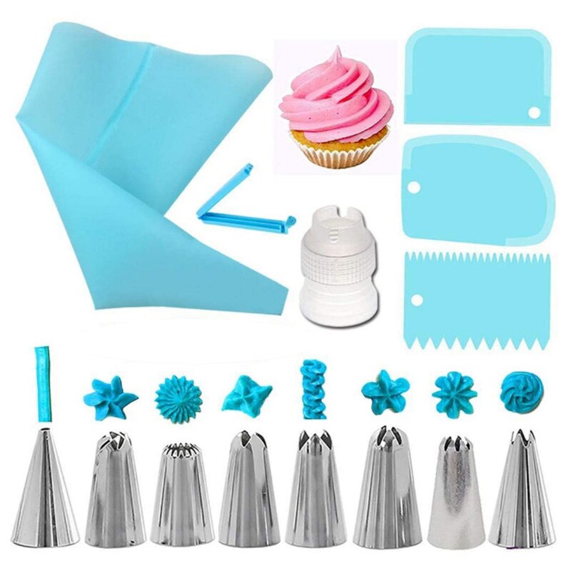 Staal, Icing Nozzle, Rvs, Kit,Cake Decorating Icing Tip,Cake Decorating Leveranties, cake, Roestvrij, Stainlesss Licing Nozzl: B