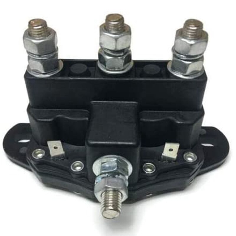 Moteur électrique de treuil de 12V 6 bornes renversant des moteurs de treuil de relais de contacteur de solénoïde