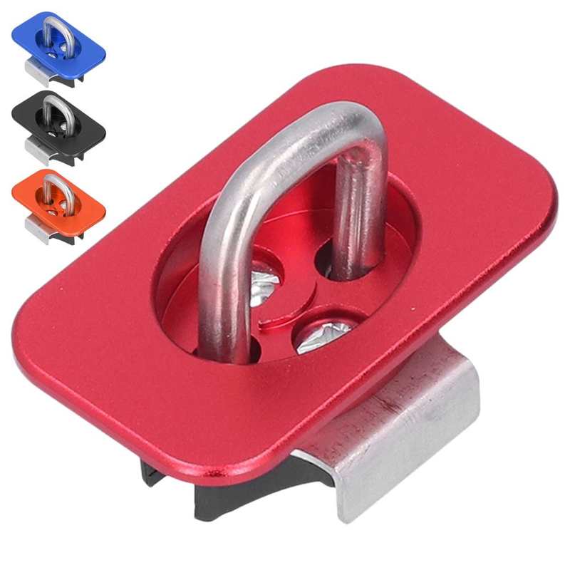 Truck Bed Top Side Ring Anticorrosion Wearproof Stainless Steel Removable Retractable Bull Ring Flush for Pickup Replacement for