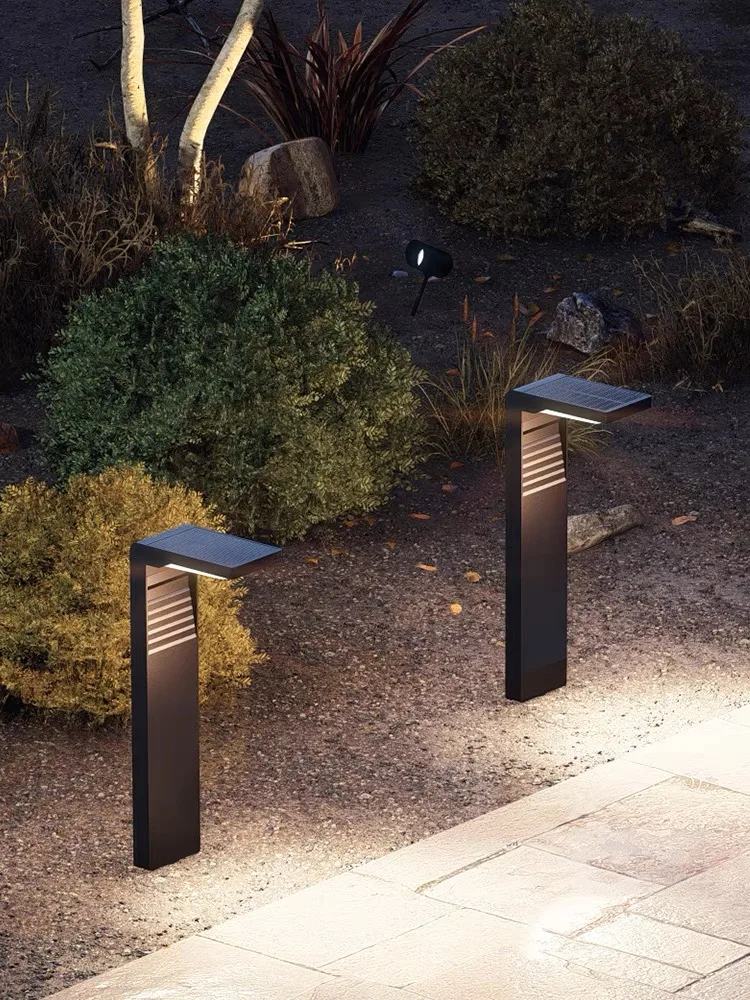 1 stk. solcelledrevne udendørslamper, led-havelamp... – Grandado