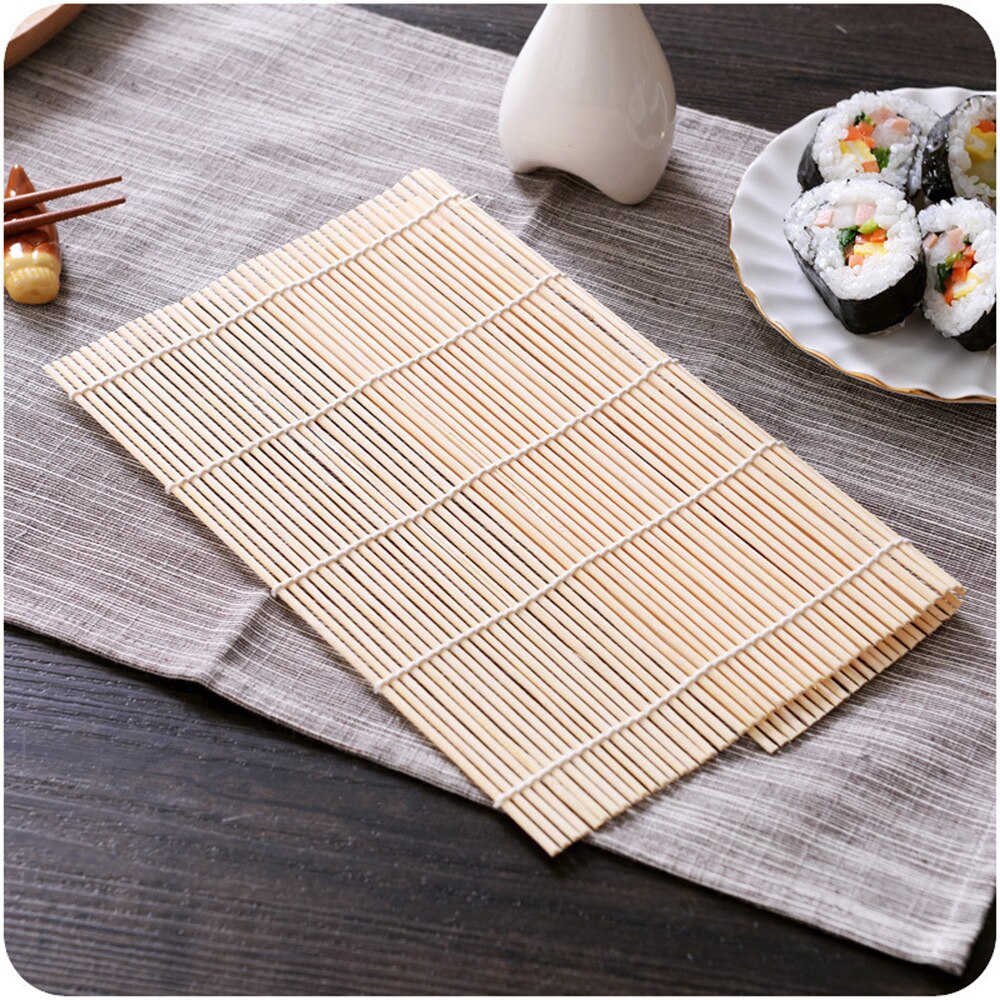 Bamboo Sushi Rolling Bamboo Sushi Mat Japan Rice Roller Hand Maker Kitchen Onigiri Rice Roller Japanese Sushi Roller