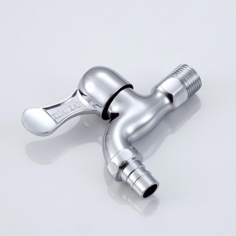 1PC Washing Machine Faucet Mop Tub Tap Outdoor Wall Mounted Tap for Cold Water Bibcock Tap: B
