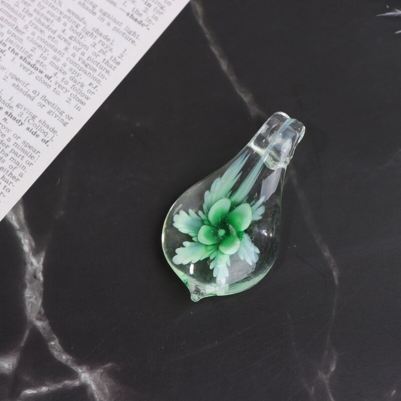 1Pc Glas Pen Houder Glas Creatieve Glas Chinese Ornamenten Glas Leuke Ornamenten: C