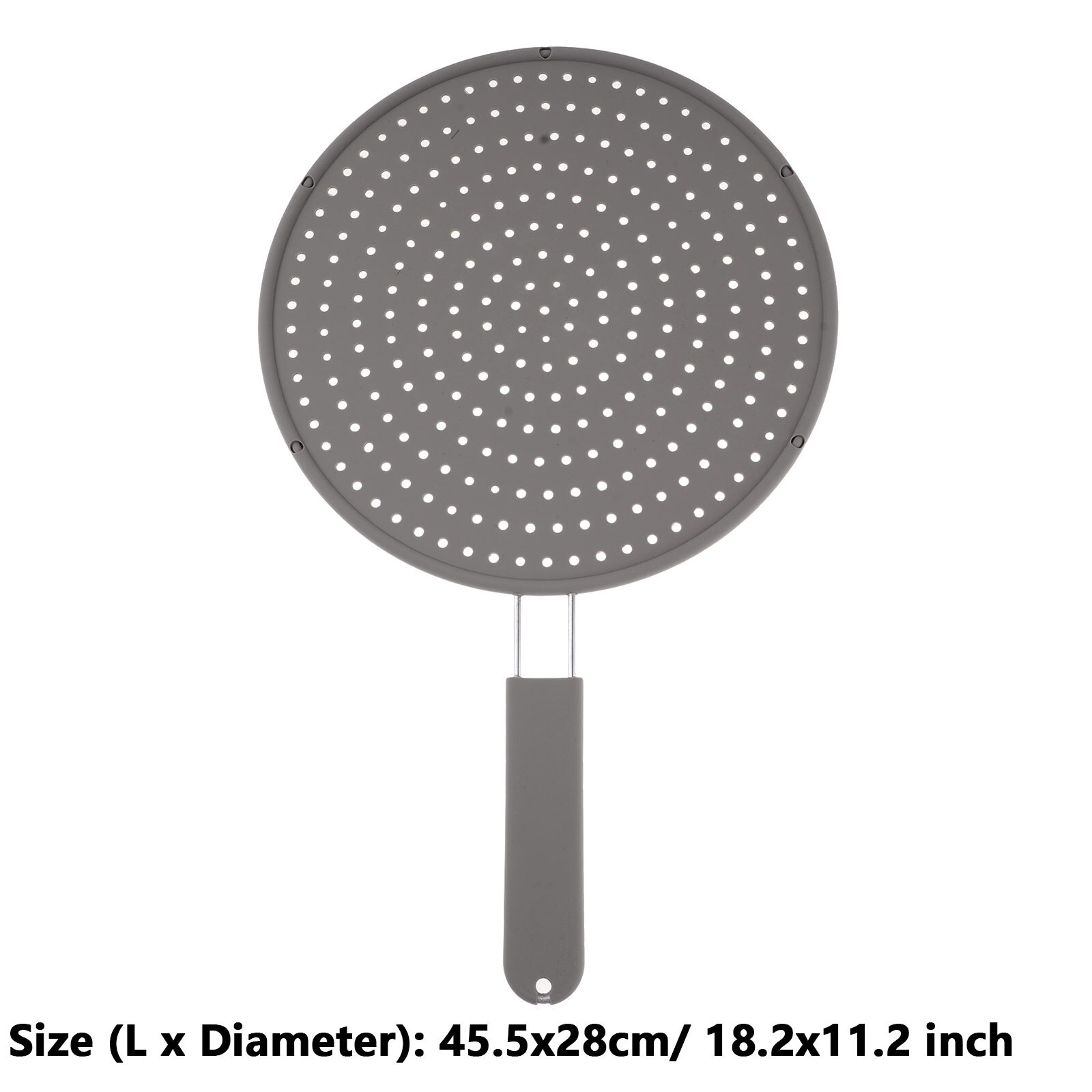 Oil-Proof Splash Cover Silicone Splatter Guard Splatter Screen Mesh Pot Lid Cover Oil Frying Pan Lid Heat Resistant Cooking Tool