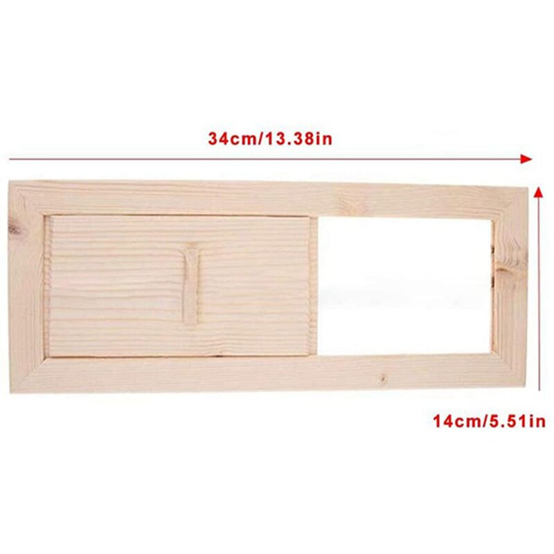 4 stk sommerbad badstue rom luftventilator badstue persienner grille ventilasjonspanel badstueutstyr