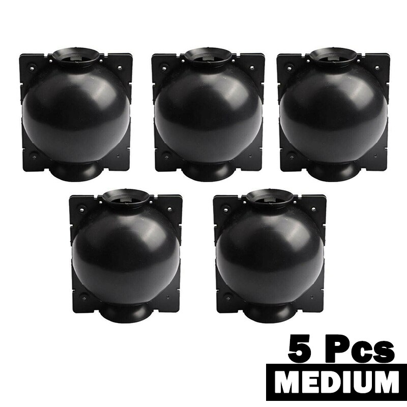 Plant Rooting Grow Box Plant Root Propagation Ball Container Grafting Box to Root Booster Outdoor Garden Rooting Ball: black-5pcs-M