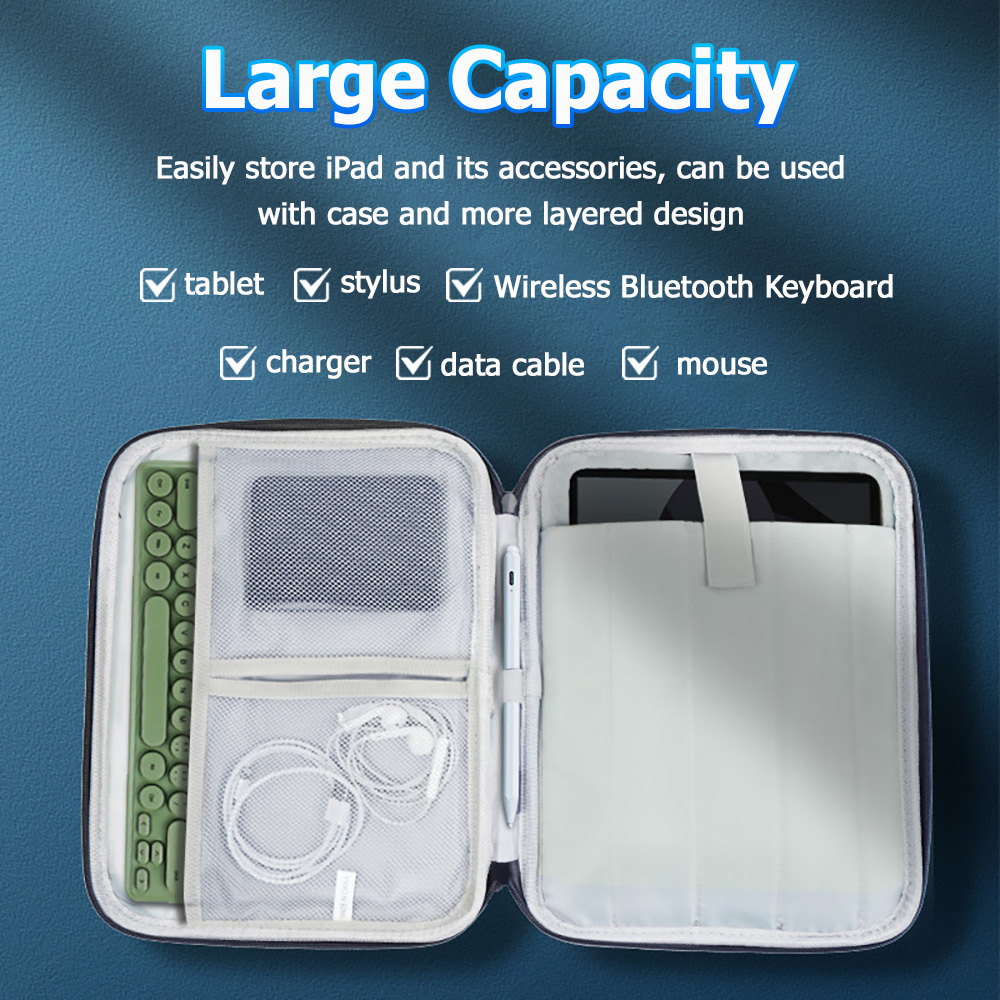 Nettbrettveske til ipad pro 12 9 11 13 -etui ipad luft 11 13 5 4 3 10.9 10.2 tommer 10th 9th 8th generasjonsdeksel vesker veske