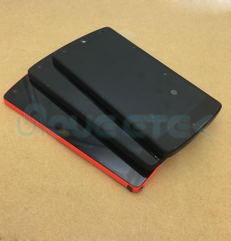 ORIGINAL For LG Nexus 5 D820 D821 LCD Touch Screen Display with Frame For LG Google Nexus 5 4.95&quot; Digitizer Panel Replacement