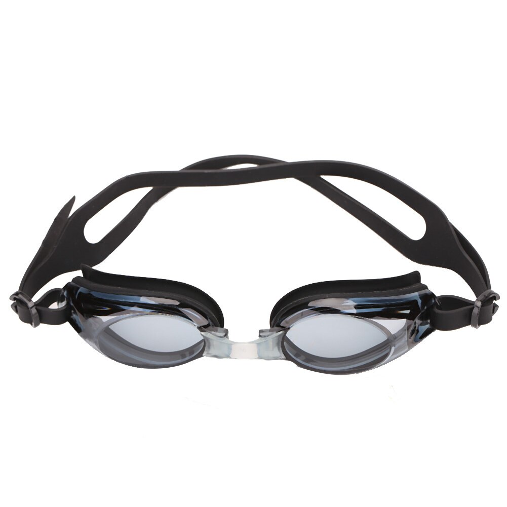 Kortsigtet anti-tåge svømmebriller justerbar uv-beskyttelse børn børn voksne svømmebriller briller med taske: Default Title