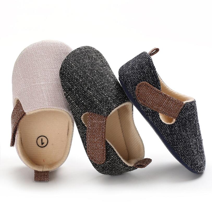 -né bébé berceau chaussures fond souple anti-dérapant Gentleman chaussures chaussures infantile garçon chaussures