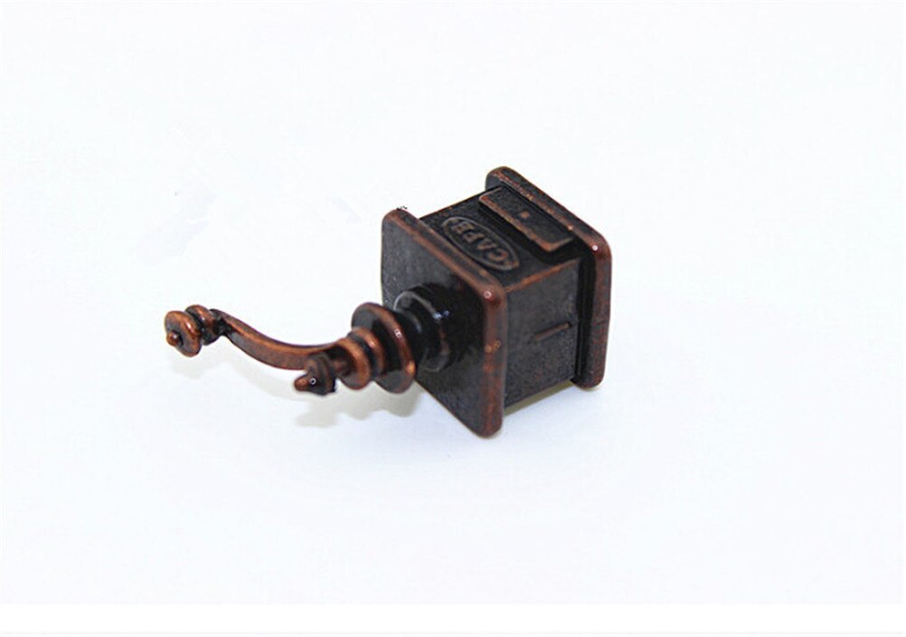 TOYZHIJIA 1 PC in Miniatura Cucina D'epoca Macinino Da Caffè per1/12 Casa di Bambola decorazione