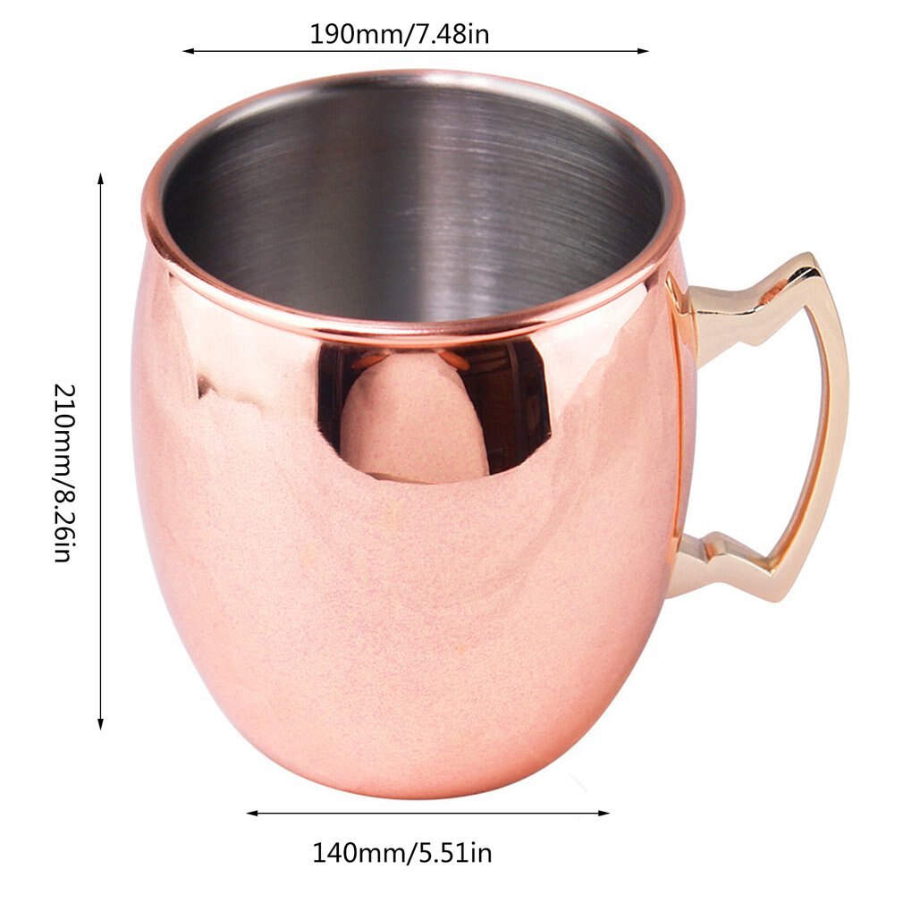 Giant 5L Hammered Moscow Mule Mug Mega Mug Moscow Mule Ice Bucket Glasses Mug Stainless Steel Mugs for Party Bar
