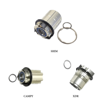 Powerway – moyeu arrière R13 Freehub HG cale 9v 10v 11v XDR 12v PFH-R13 pour vélo de route, corps de Cassette à ressort à 3 lames en alliage d&#39;aluminium
