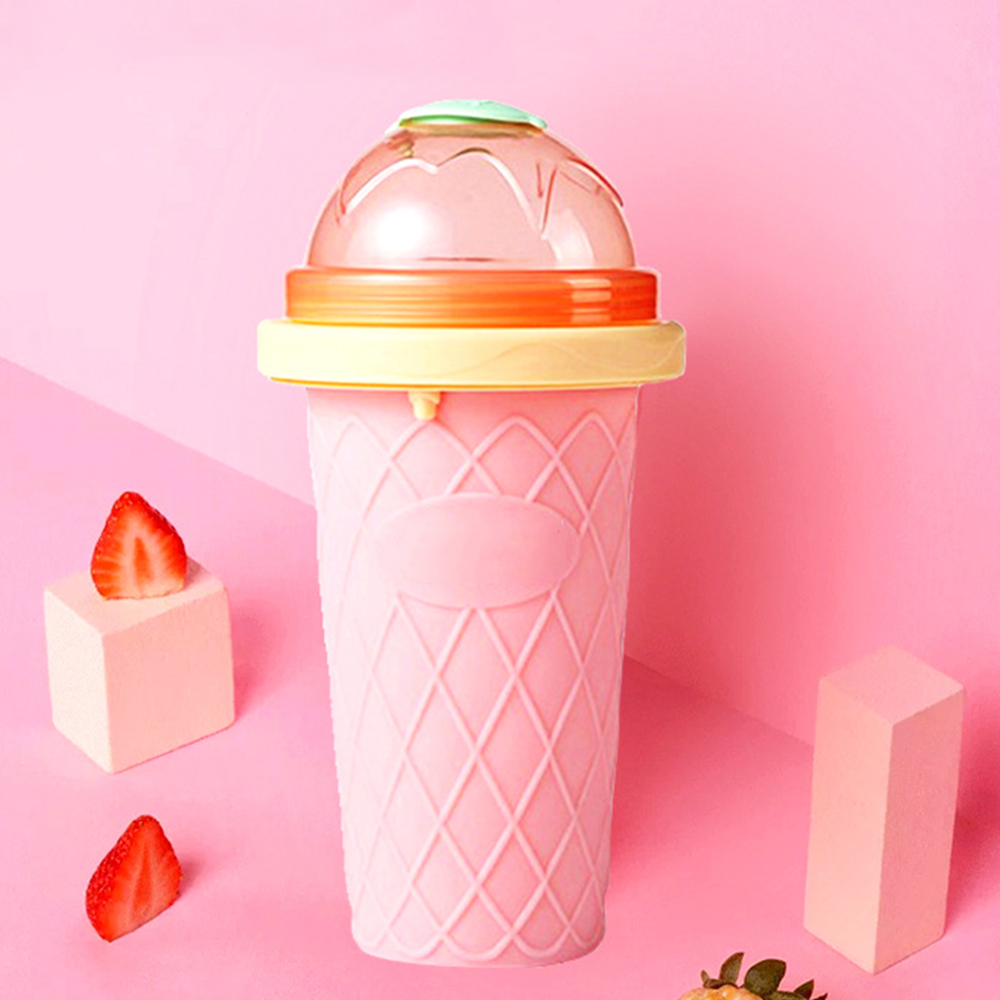 Pinch Smoothie Cup Net Red Homemade Smoothie Cup Quick Frozen Cup Portable Double Juice Ice Cup