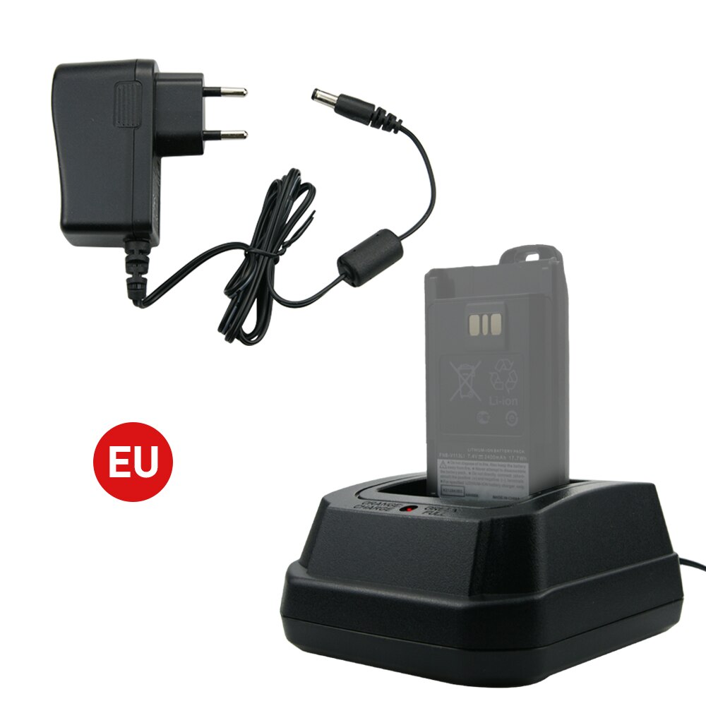 FNB-V113Li 110V-caricabatteria dello li-ione del walkie-talkie di 240V per le radio Standard di Yaesu/Vertex EVX-531 EVX-539 VX-450 VX-459: EU Plus