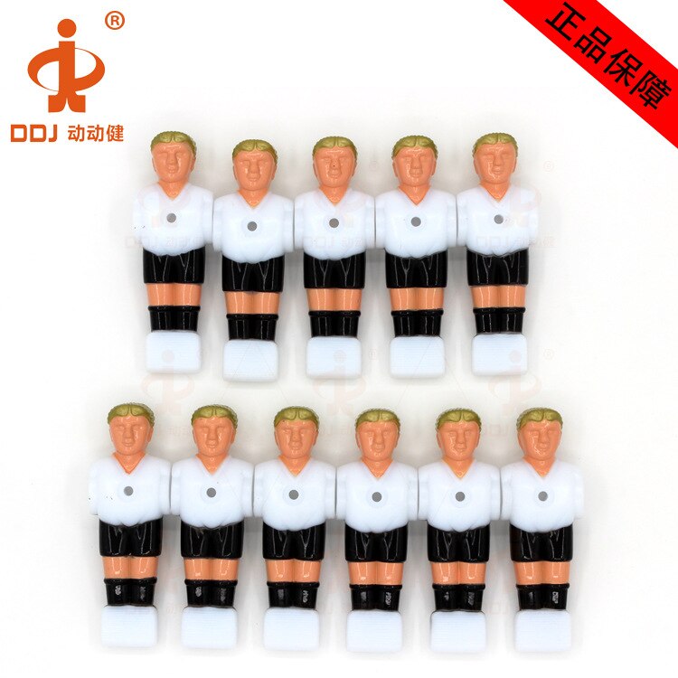11 teile/satz Mini TischfußBall Spiele FußBall maschine puppe Spielzeug FußBall Tisch Spieler Kunststoff Kicker Tisch FußBall Spieler (16mm)