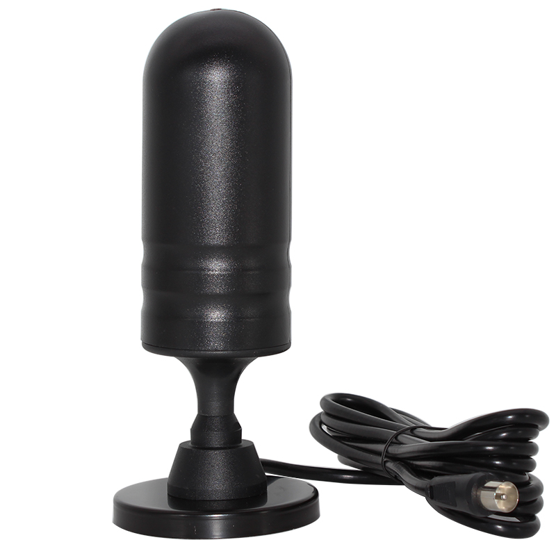 Antena de TV Digital HD para DVBT, DVBT, ATSC, TV ISDBT, VHF-Band III, 174-230MHz, UHF, 470-862 MHz: BRANCO