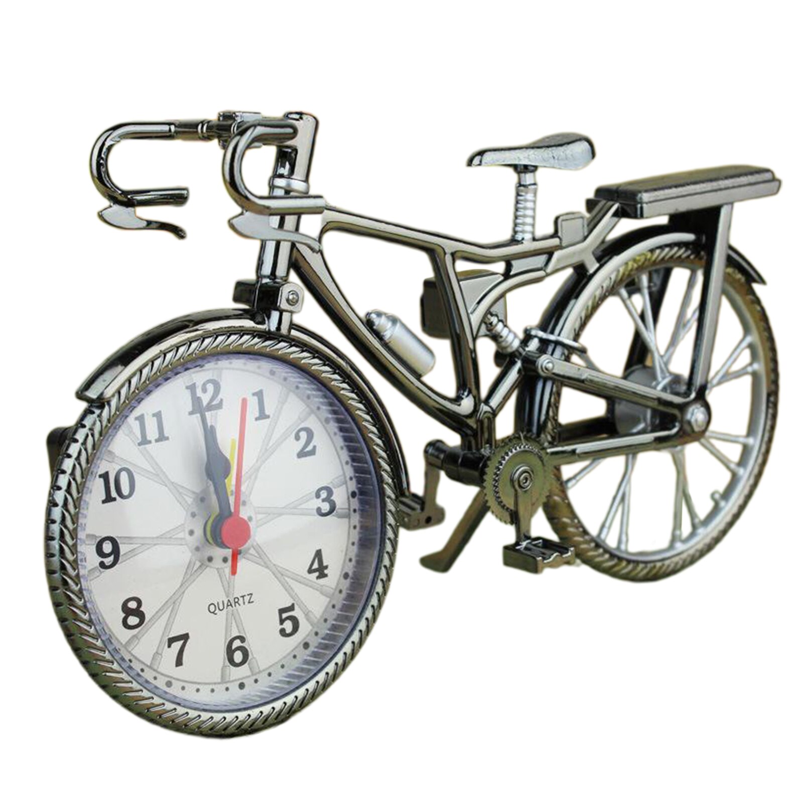 Boligindretning retro cykel vækkeur arabisk tal cykel alarm